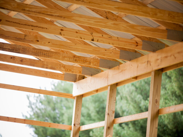 How far should pole barn trusses be spaced? MilMar Pole Buildings